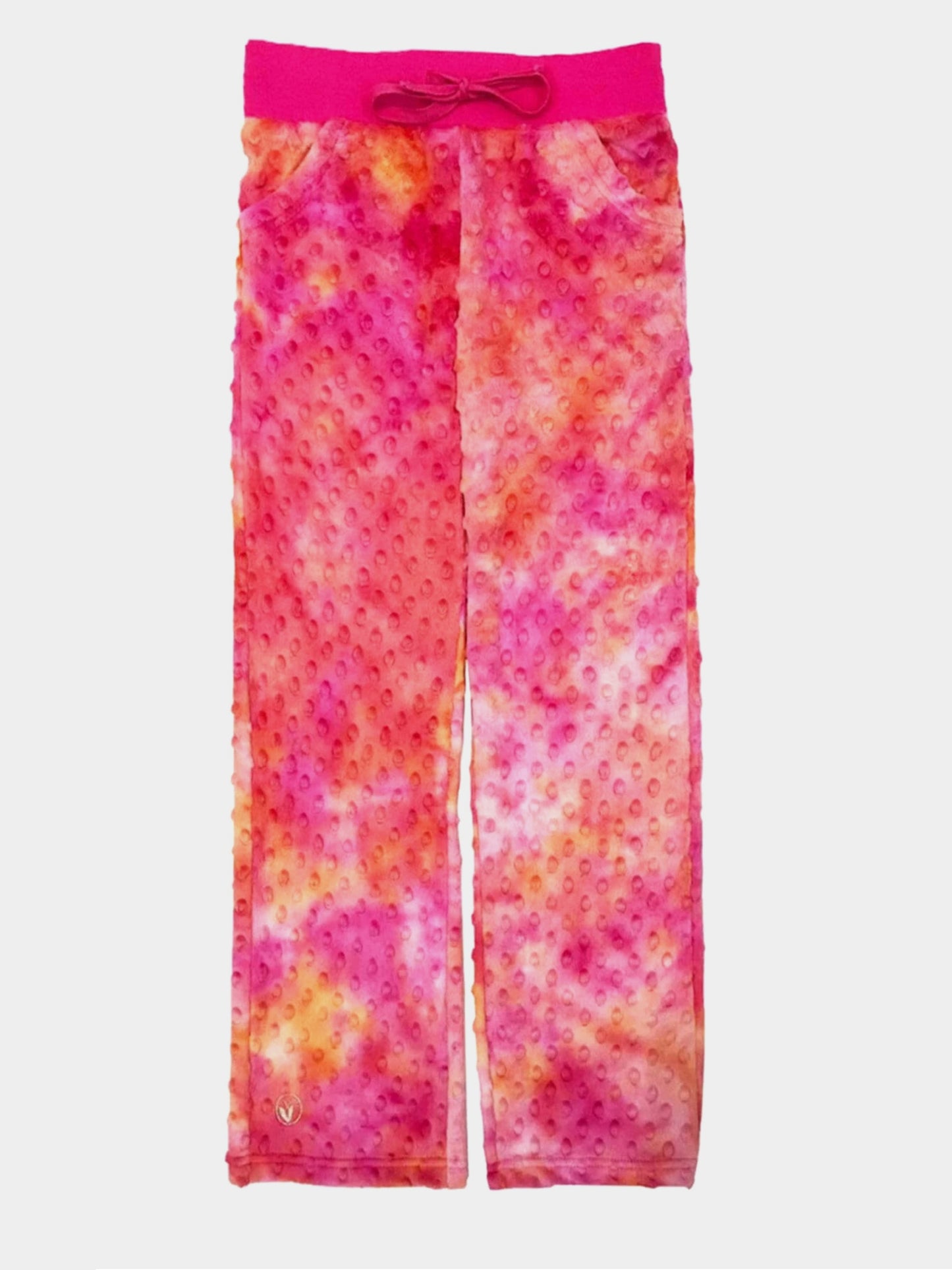 Minky Bubble Loungewear Pant - Tie Dye