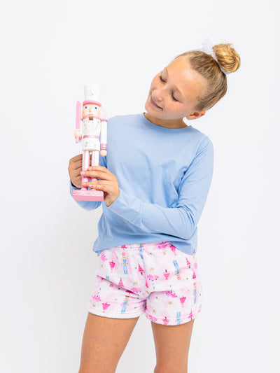 Nutcracker Plush Lounge Shorts