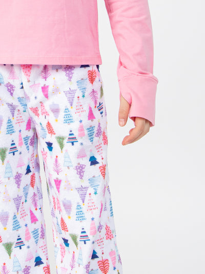 Merry Christmas Plush Loungewear Pants