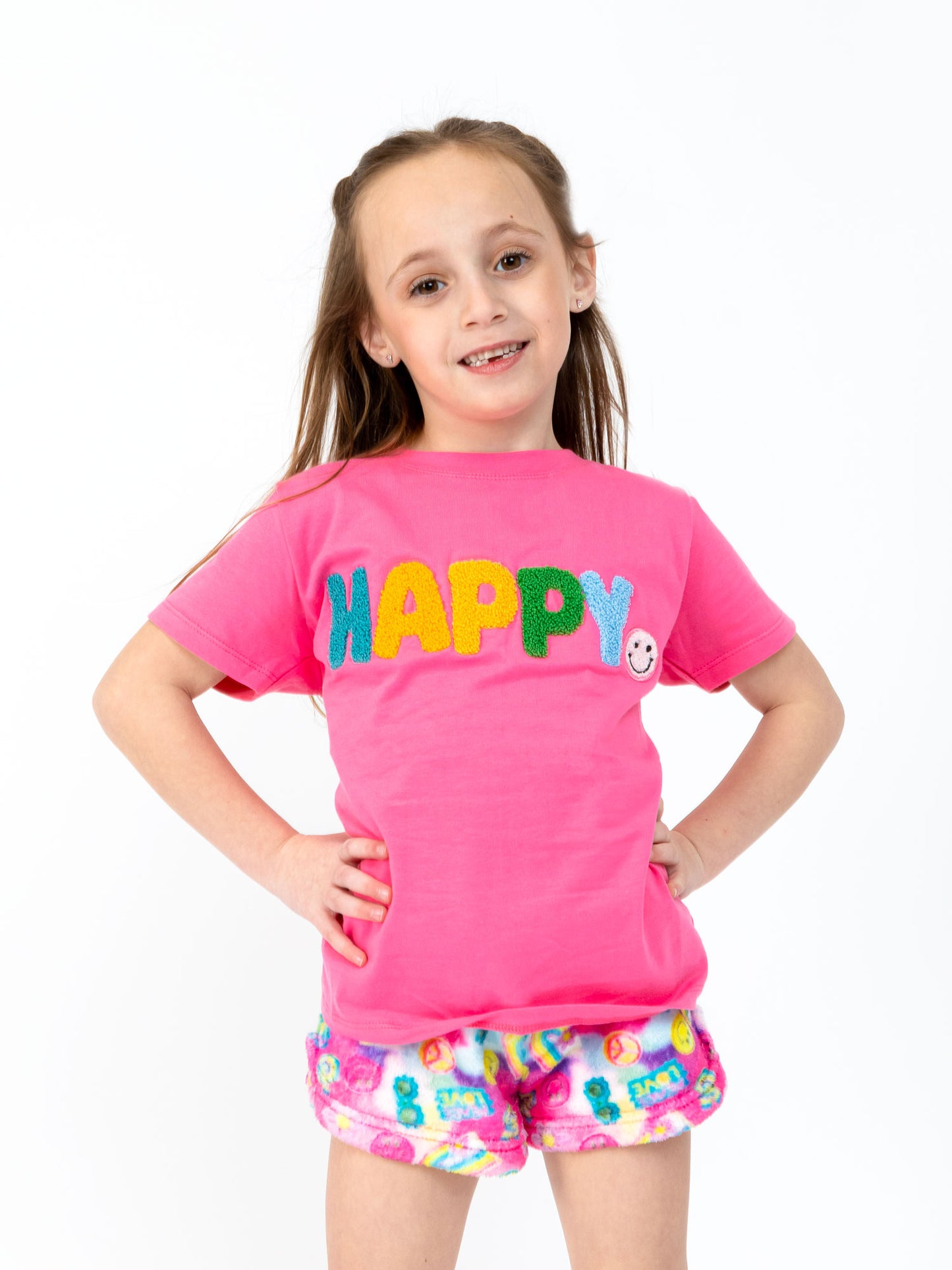 Happy Graphic Short Sleeve Tee