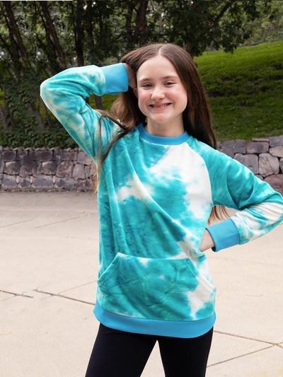 Minky Crewneck Sweatshirt - Tie Dye