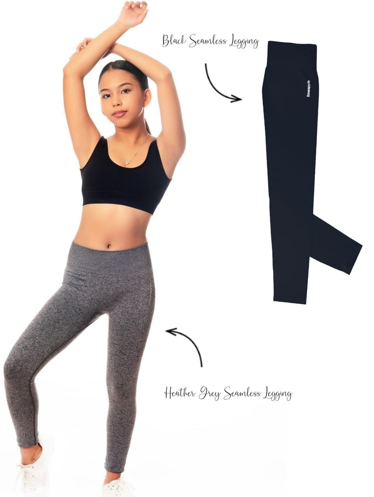 Shop Loved Heather Black Seamless Leggings 2 Pack